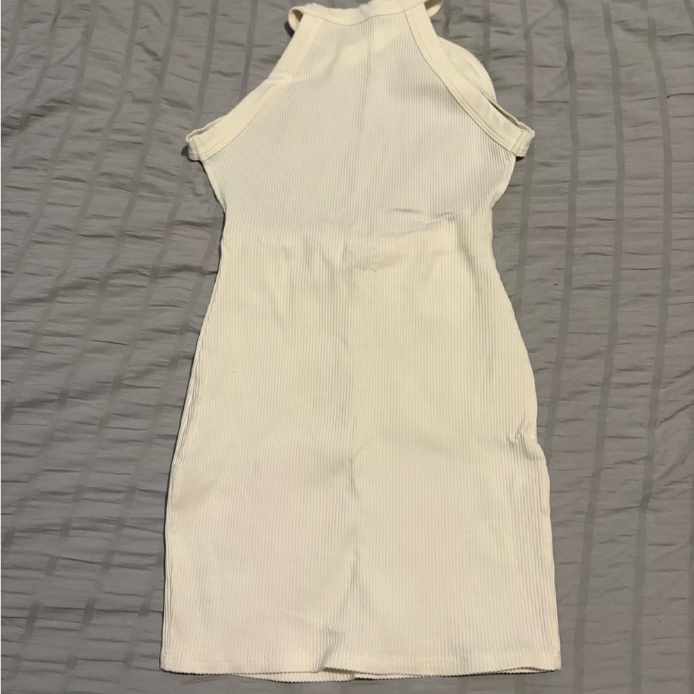Fashion Nova White Backless Dress